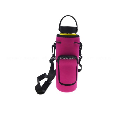 Bottle Sling rePETe Recycled Water Bottle Carrier Bag with Pouch