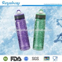 19oz plastic gel freezer water bottle