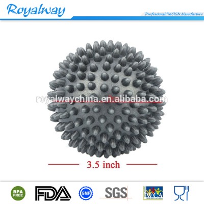 Massage Ball Spiky Foot Massager Muscle Foam Roller Therapeutic Massaging Exercise Roller Yoga Balls Physical Therapy Equipment