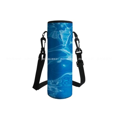 Customized high quality Water Bottle Carrier Bag with Adjustable Shoulder Strap